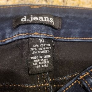 D.jeans skinny jeans Size 14